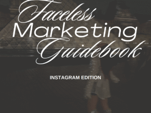 Faceless Marketing Guide Book