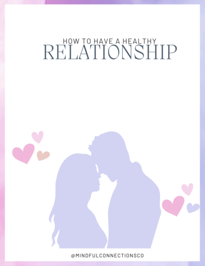 How to have a healthy relationship
