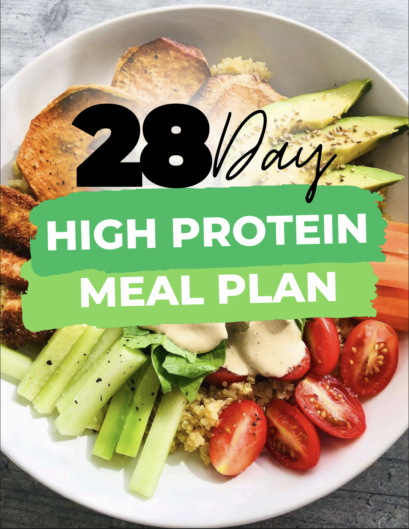 28 Day High Protein Meal Plan