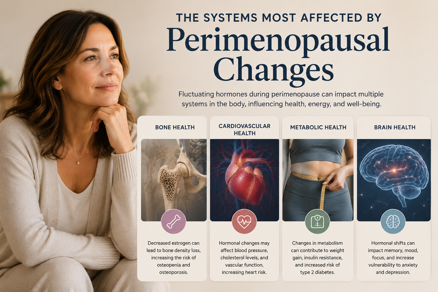 The Systems Most Affected by Perimenopausal Changes