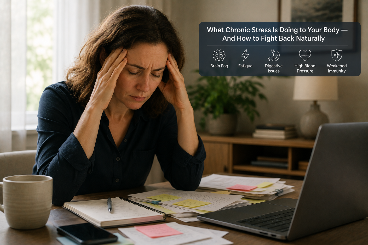 What Chronic Stress Is Doing to Your Body — And How to Fight Back Naturally
