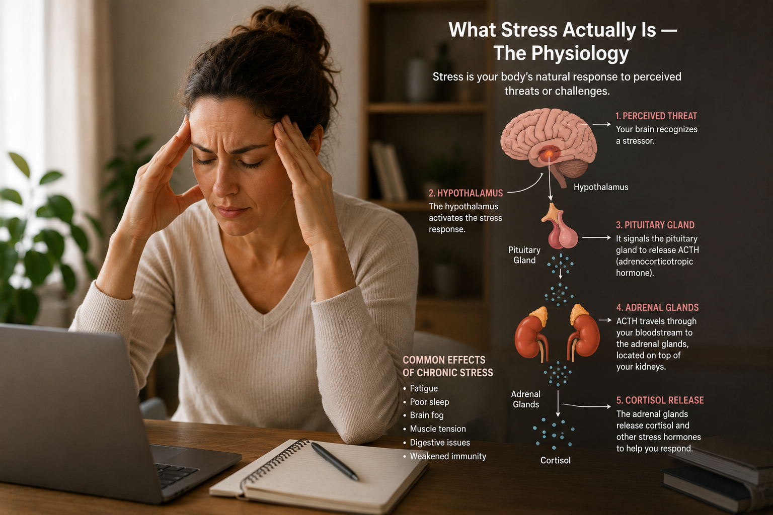 What Stress Actually Is — The Physiology